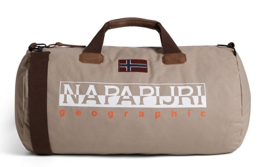 Valigie Napapijri | Borsone Napapijri Bering Beige Stone