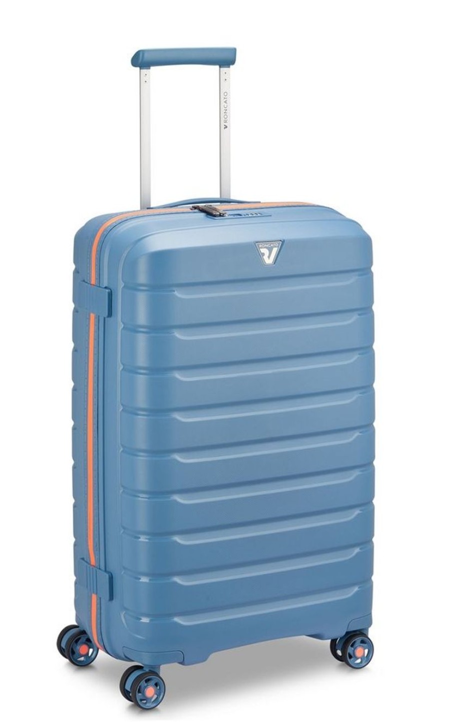 Valigie Roncato | Trolley Roncato B-Flying Neon Medio 7982 Avio