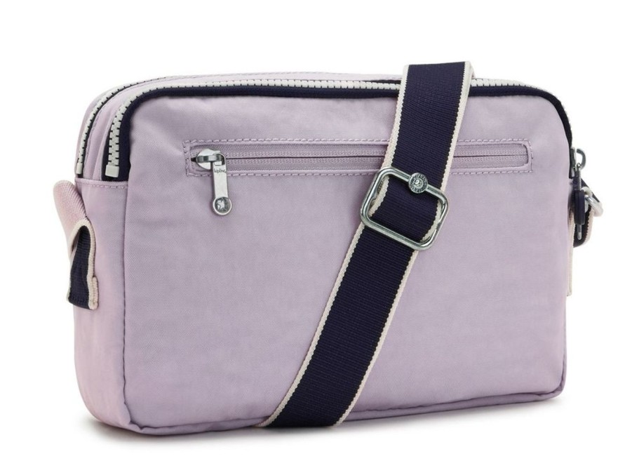 Borse Donna Kipling | Borsa Tracolla Kipling Abanu M Gentle Lilac Bl