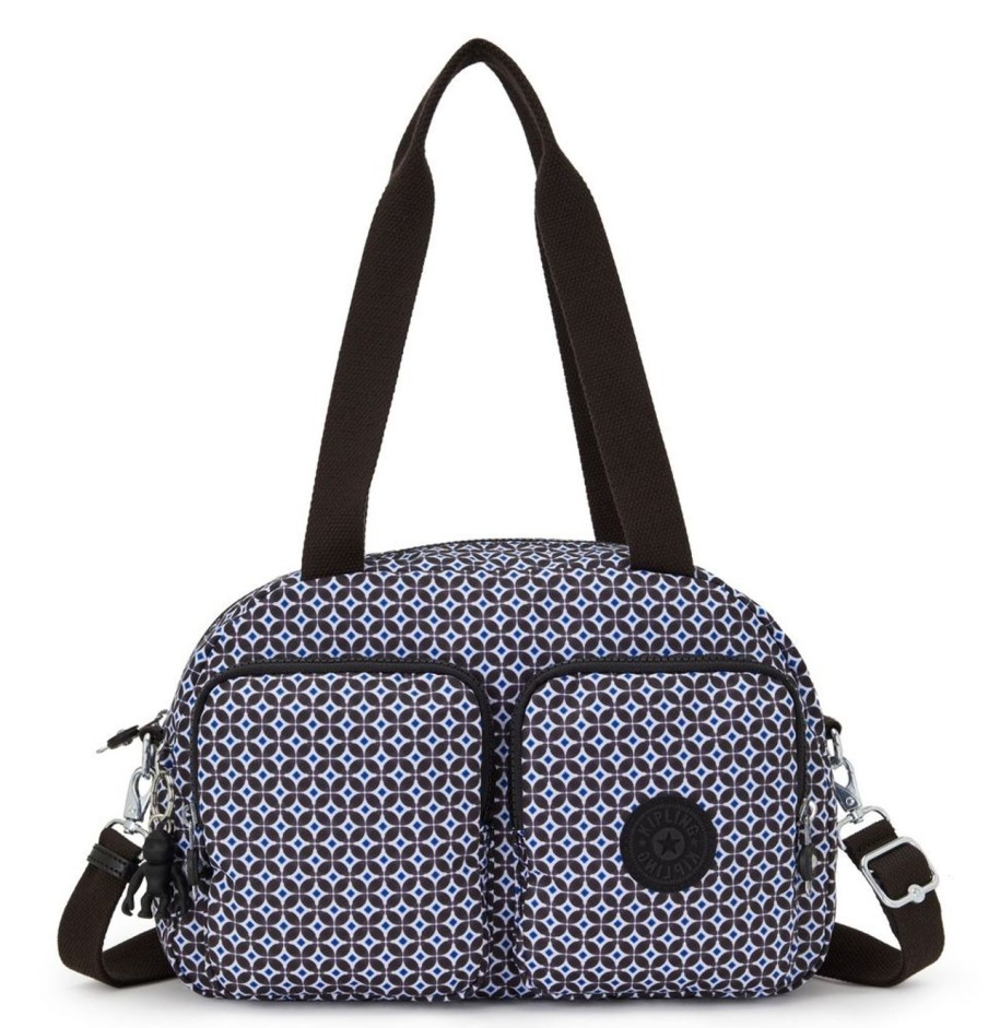 Borse Donna Kipling | Borsa A Mano E Tracolla Kipling Cool Defea Blackish Tile