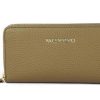 Pelletteria Valentino Bags | Portafoglio Donna Con Zip Valentino Bags Superman Taupe