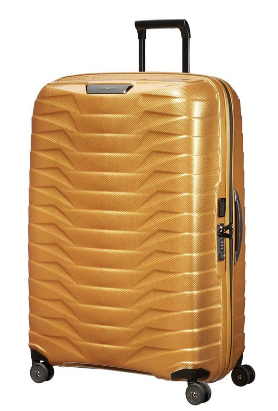 Valigie Samsonite | Trolley Xl 81Cm Samsonite Proxis Honey Gold