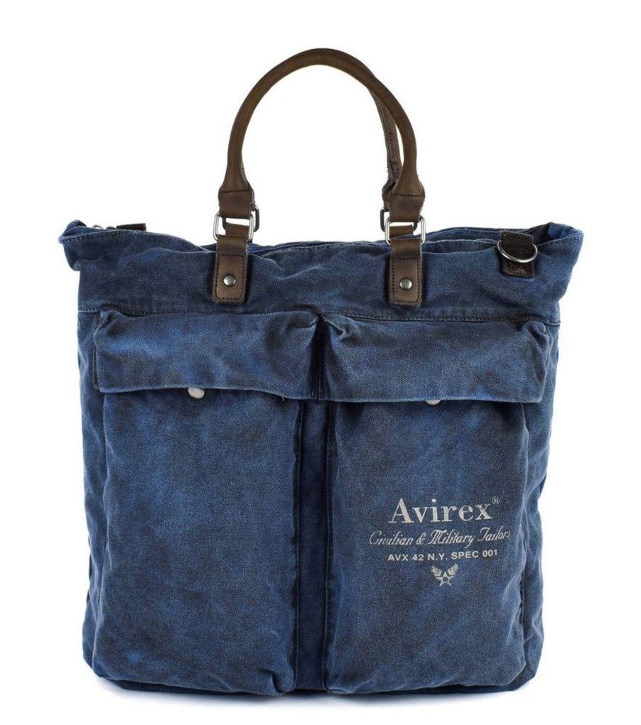 Borse Donna Avirex | Borsa A Mano E Tracolla Avirex 140506 Blu