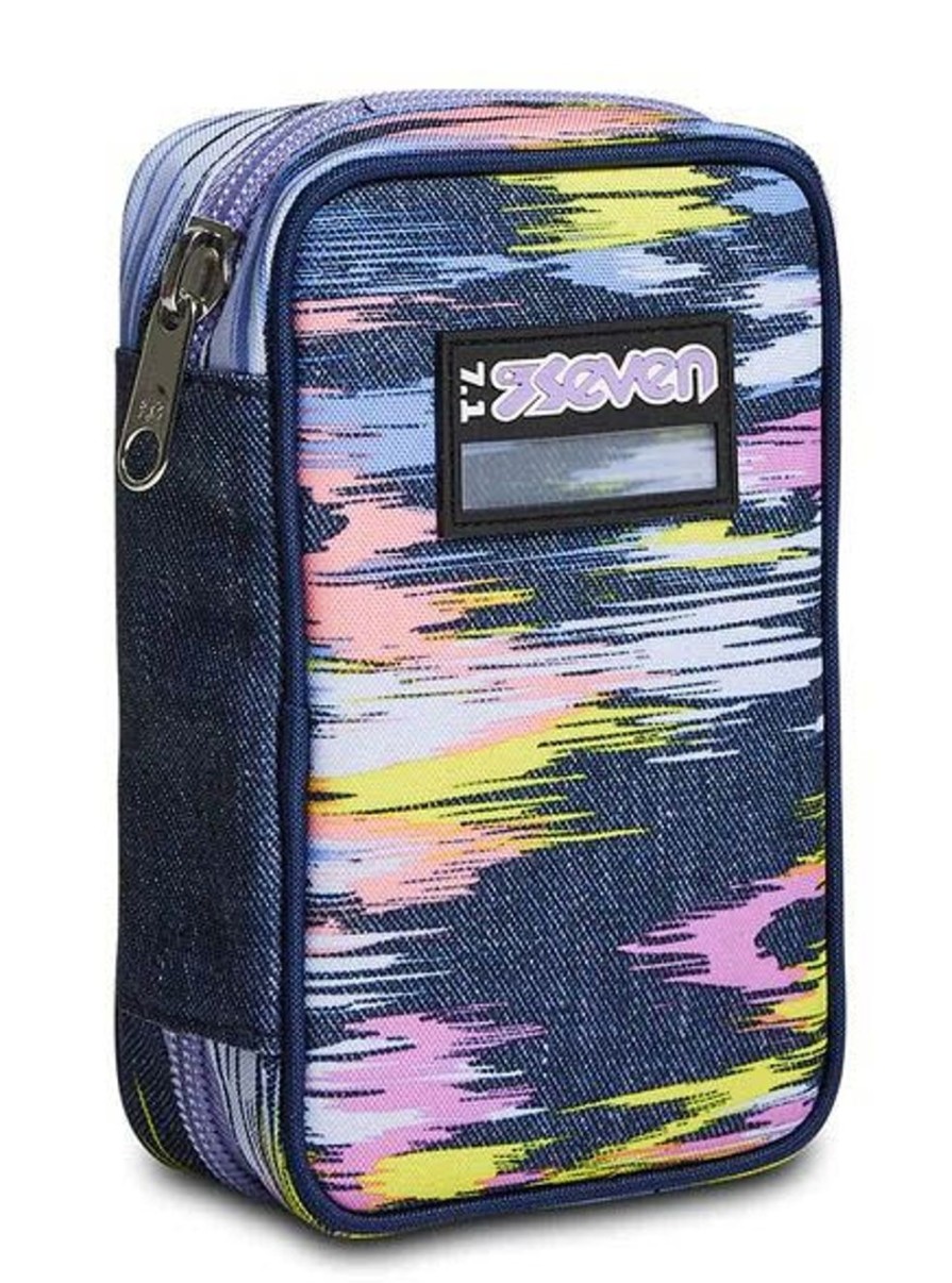 Zaini Seven | Astuccio Scuola Seven Speed Case Virtual Girl