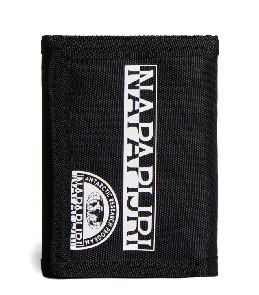 Pelletteria Napapijri | Portafoglio Napapijri Happy Wallet 5 Nero