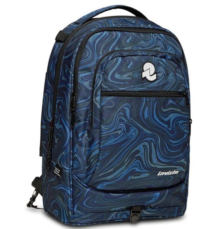 Zaini Invicta | Trolley Scuola Invicta New Plug Fantasy Indigo Art