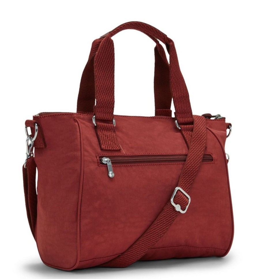 Borse Donna Kipling | Borsa Con Tracolla Kipling Amiel Dusty Carmine