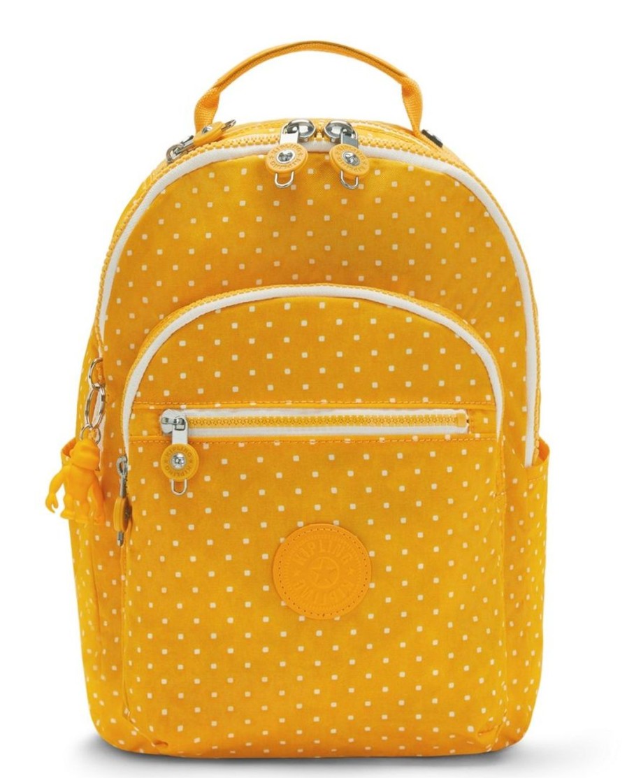 Borse Donna Kipling | Zaino Kipling Clas Seoul S Soft Dot Yellow