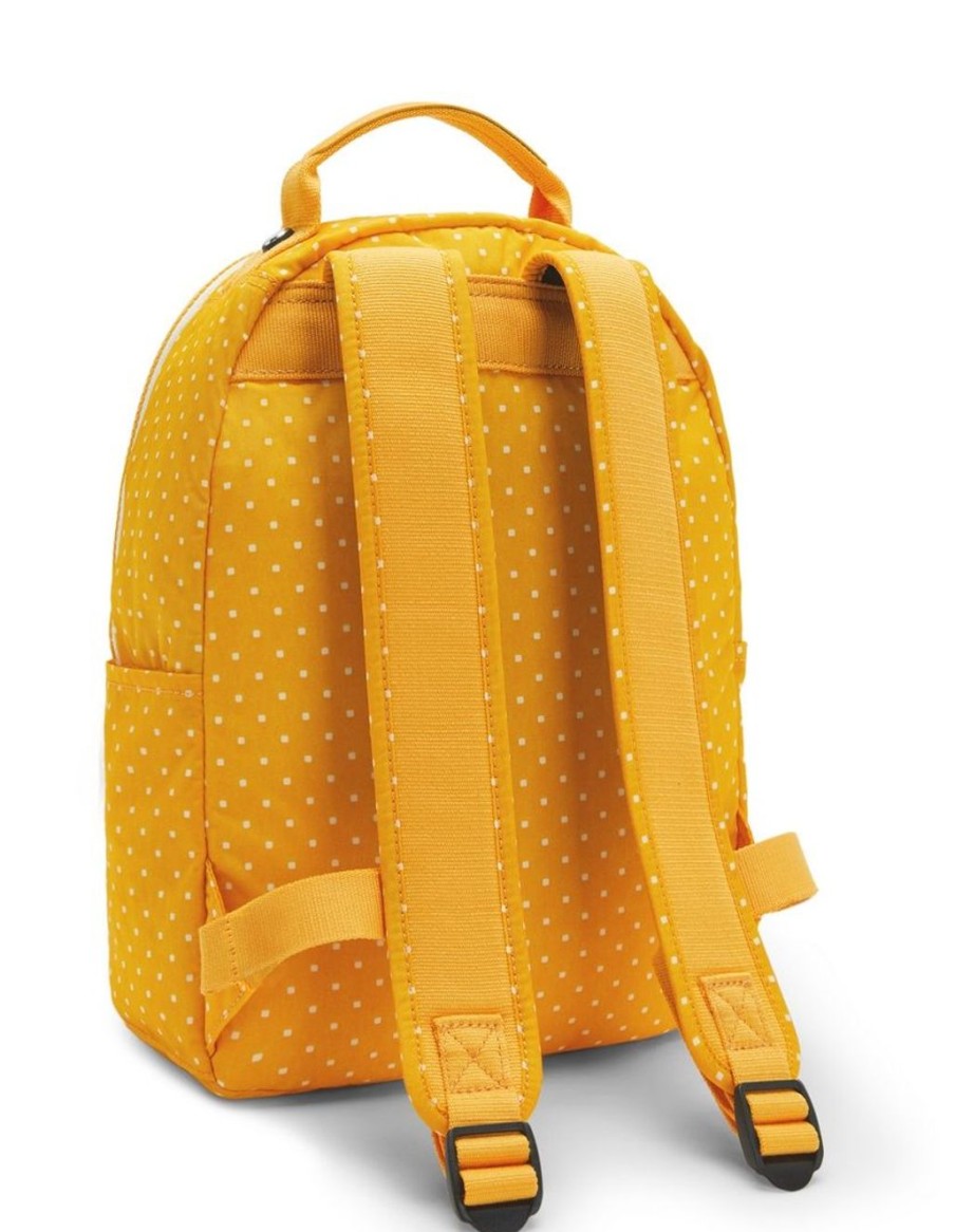 Borse Donna Kipling | Zaino Kipling Clas Seoul S Soft Dot Yellow