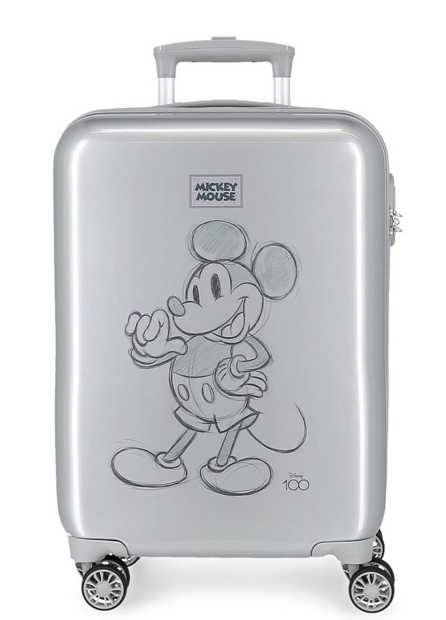 Valigie Disney | Trolley Cabina Disney Argento MicHot 100