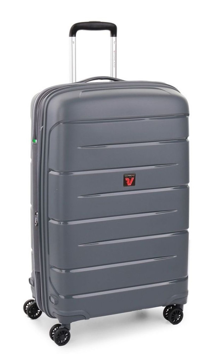 Valigie Roncato | Set 3 Trolley Espandibili Roncato Flight Dlx Antracite