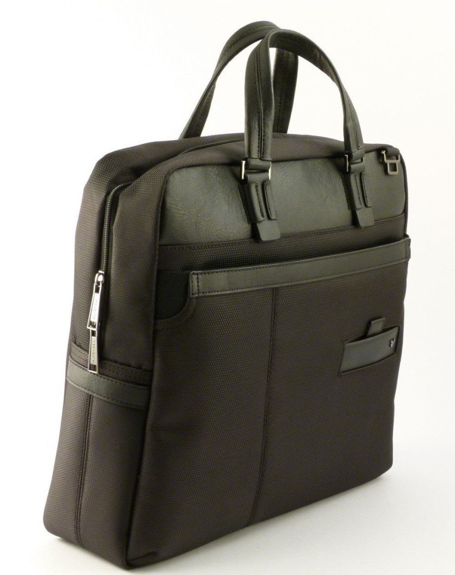 Borse Ufficio Roncato | Borsa Porta Pc 14" Roncato Harvard 2404 Nero Black