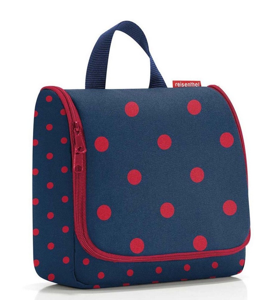 Valigie Reisenthel | Necessaire Reisenthel Toiletbag Mixed Dots Red